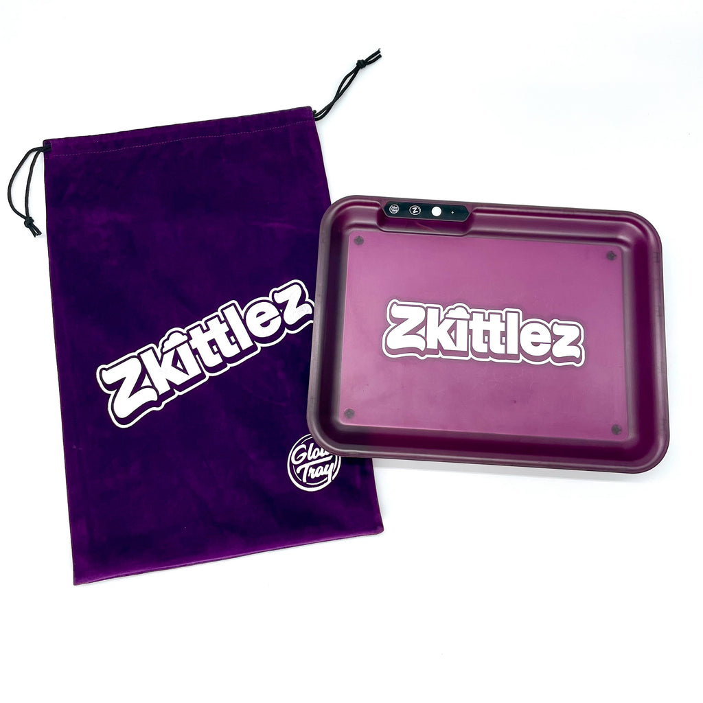 Zkittlez Light Up Rolling Tray – Keepin It Glassy Store